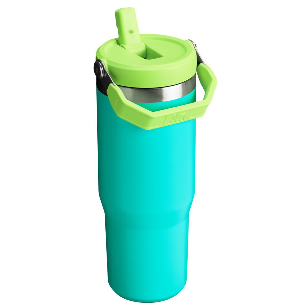 Blue Stanley The Heat Wave IceFlow™ Flip Straw Tumbler | 30 OZ Vacuum Bottles | 39748PBRT