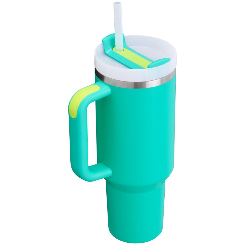 Blue Stanley The Heat Wave Quencher H2.O FlowState™ Tumbler | 40 OZ Vacuum Bottles | 14526QAHO