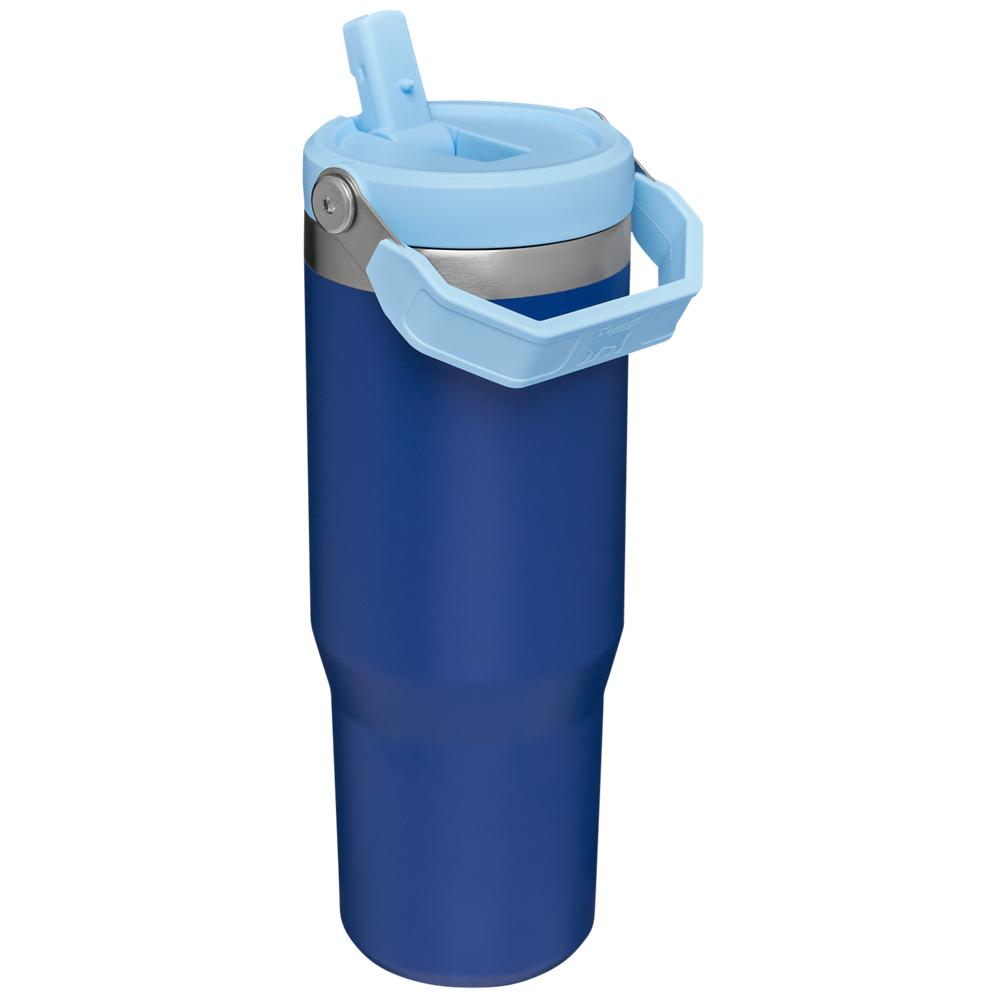 Blue Stanley The IceFlow Flip Straw Tumbler | 30 OZ | Insulated Water Water Bottles | 50264FDCO