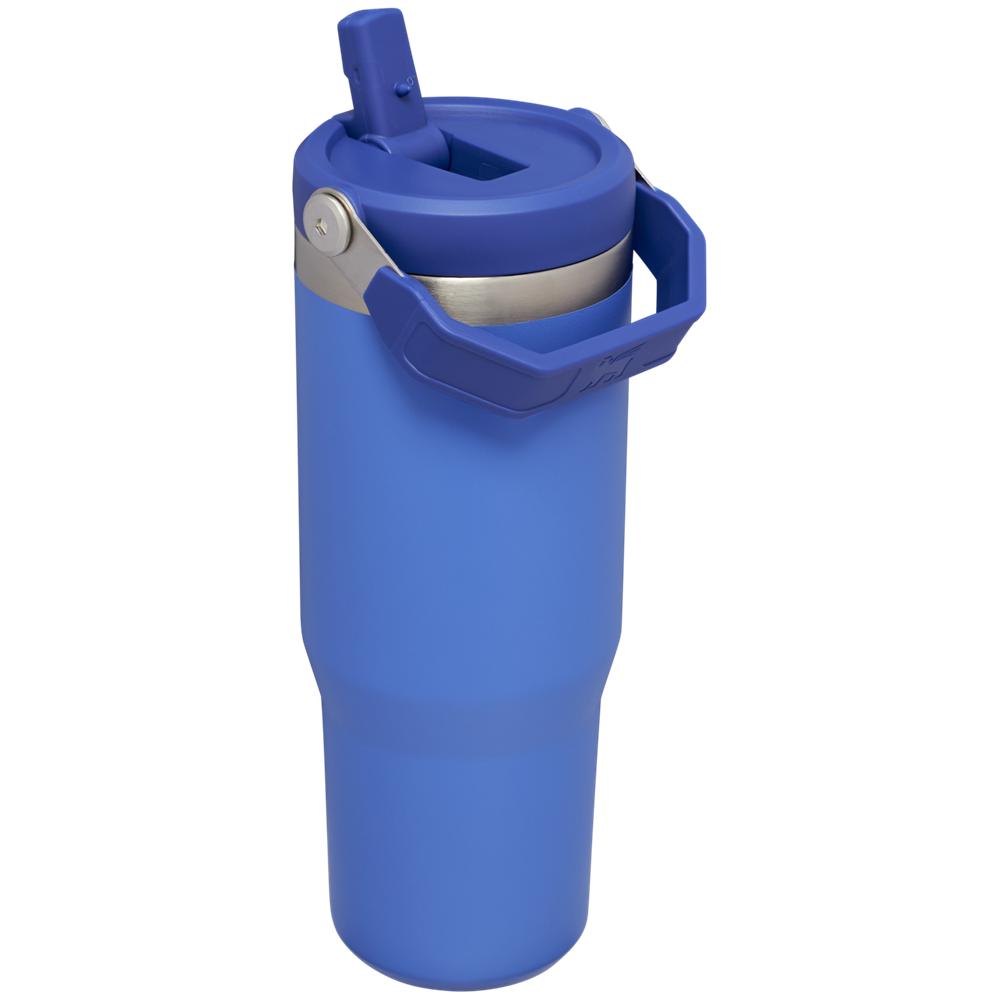 Blue Stanley The IceFlow Flip Straw Tumbler | 30 OZ | Insulated Water Water Bottles | 73046UCMN