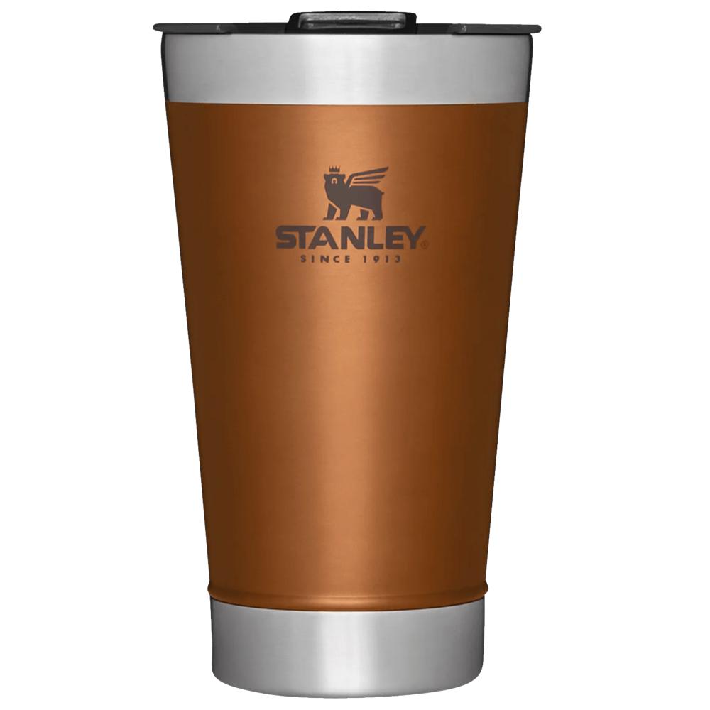 Brown Stanley Classic Stay Chill Insulated Beer Pint | 16OZ Tumbler Water Bottles | 69140QZTM