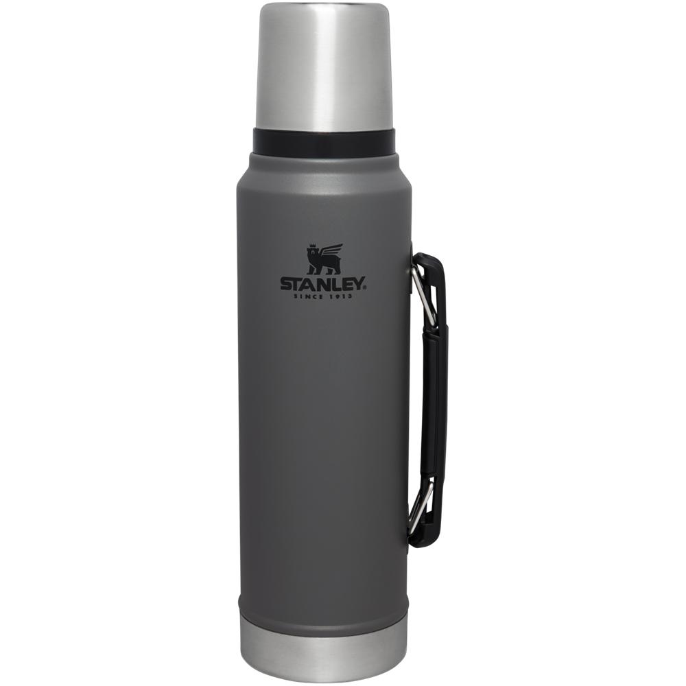 Charcoal Grey Stanley Classic Legendary Bottle Sale | 1.1 QT Vacuum Bottles | 43586ALHP