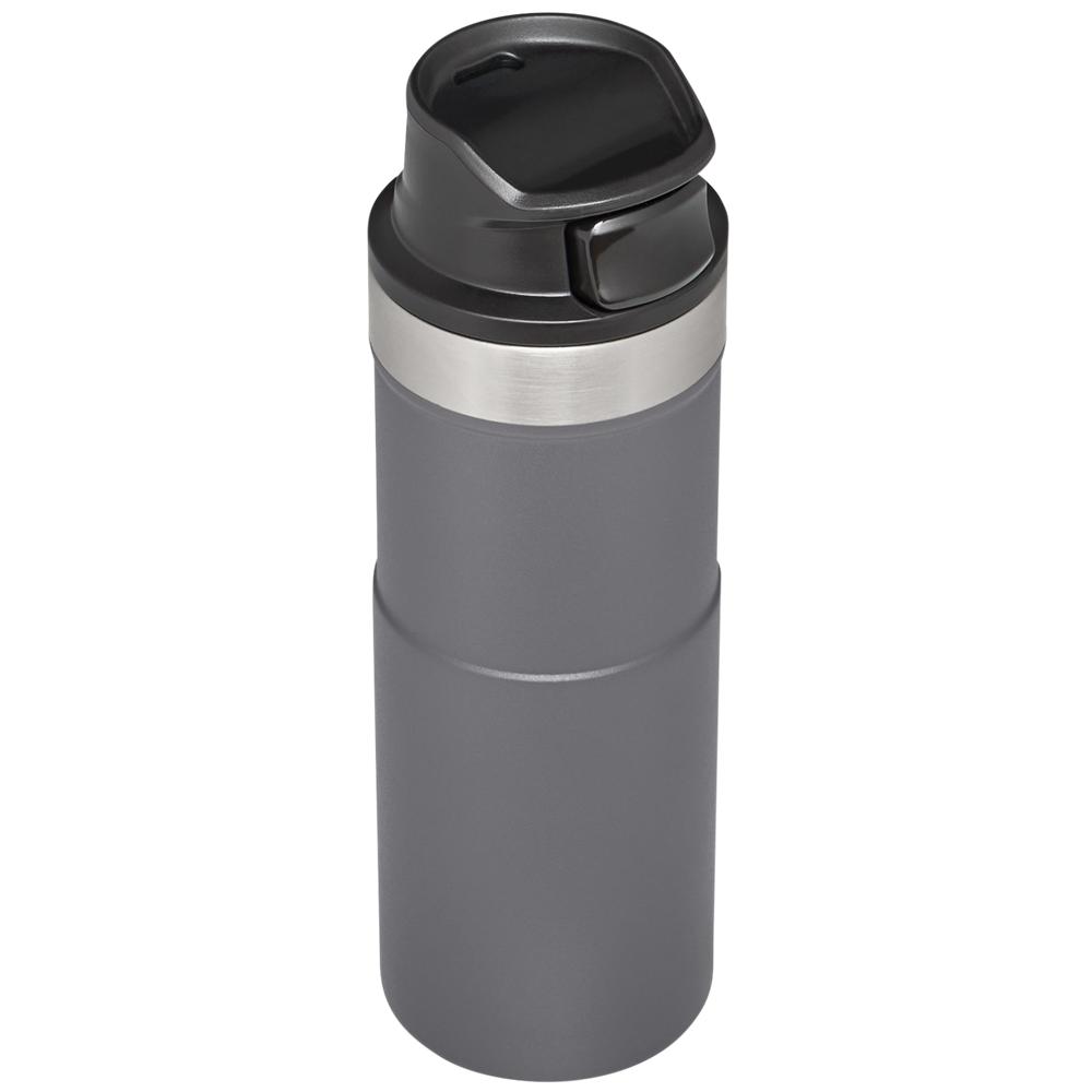 Charcoal Grey Stanley Classic Trigger Action Travel Insulated Coffee Tumbler | 16 OZ Mugs | 54192IJKV