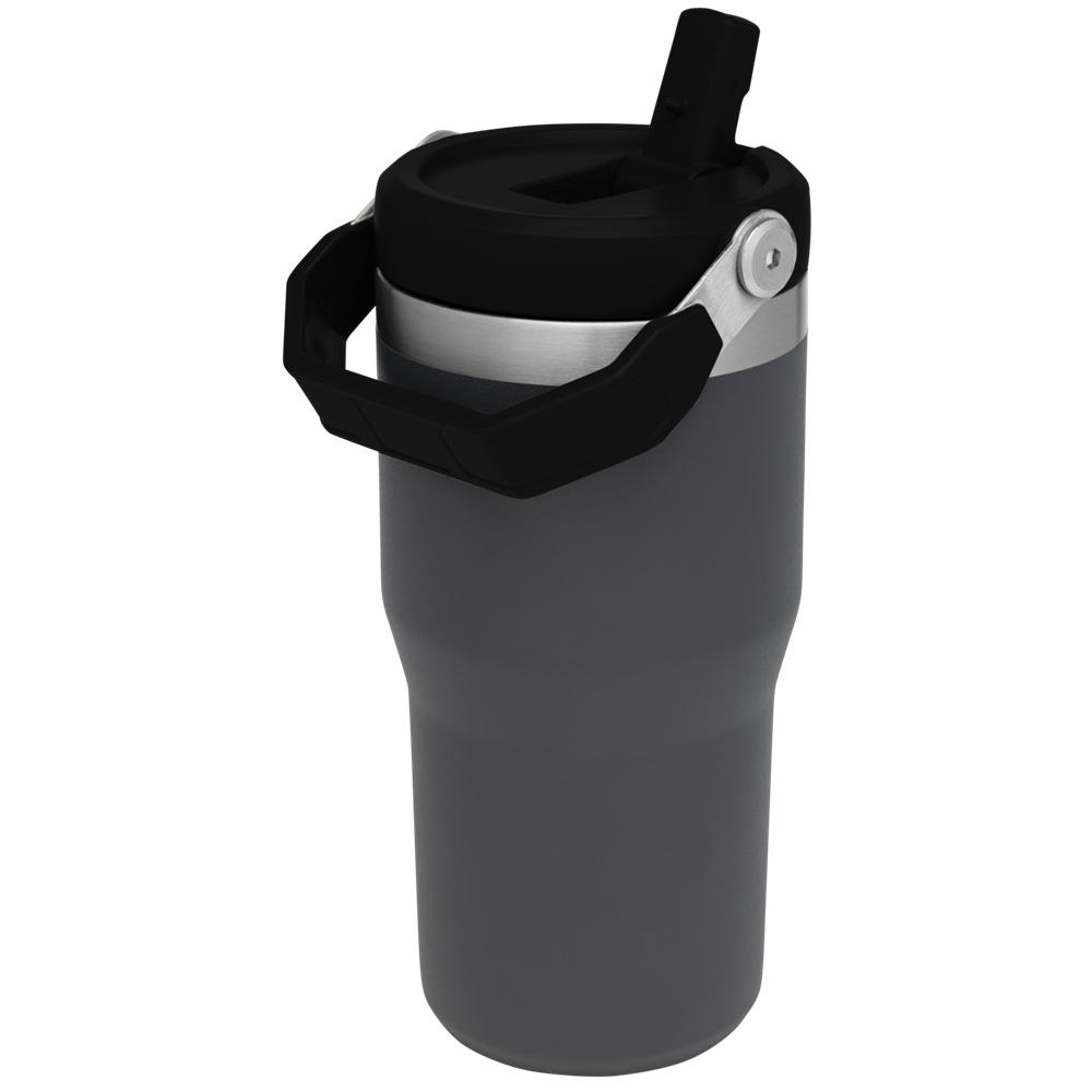 Charcoal Grey Stanley The IceFlow Flip Straw Tumbler | 20 OZ | Insulated Water Tumbler | Sta Water Bottles | 50386QBFM