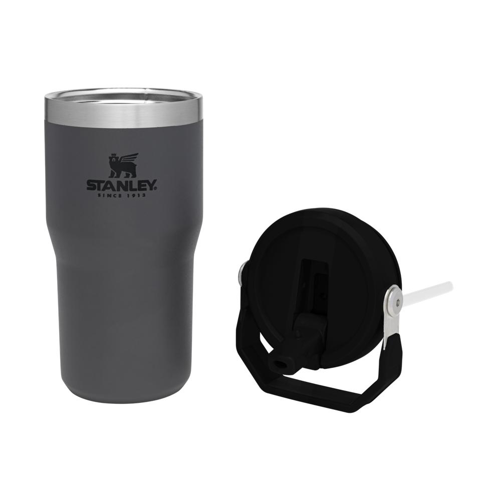 Charcoal Grey Stanley The IceFlow Flip Straw Tumbler | 20 OZ | Insulated Water Tumbler | Sta Water Bottles | 50386QBFM