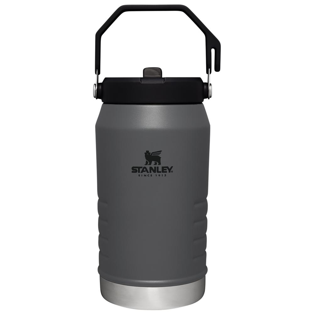 Charcoal Grey Stanley The IceFlow Flip Straw Jug | 64 OZ | Insulated JUGS | 63918MYWP