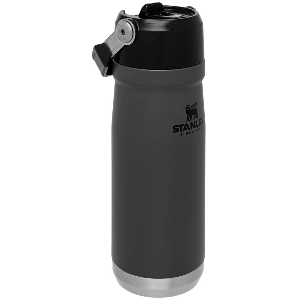 Charcoal Grey Stanley The IceFlow Flip Straw Water Bottle | 22 OZ | Insulated Bottle | Stanl Water Bottles | 64279BUJW