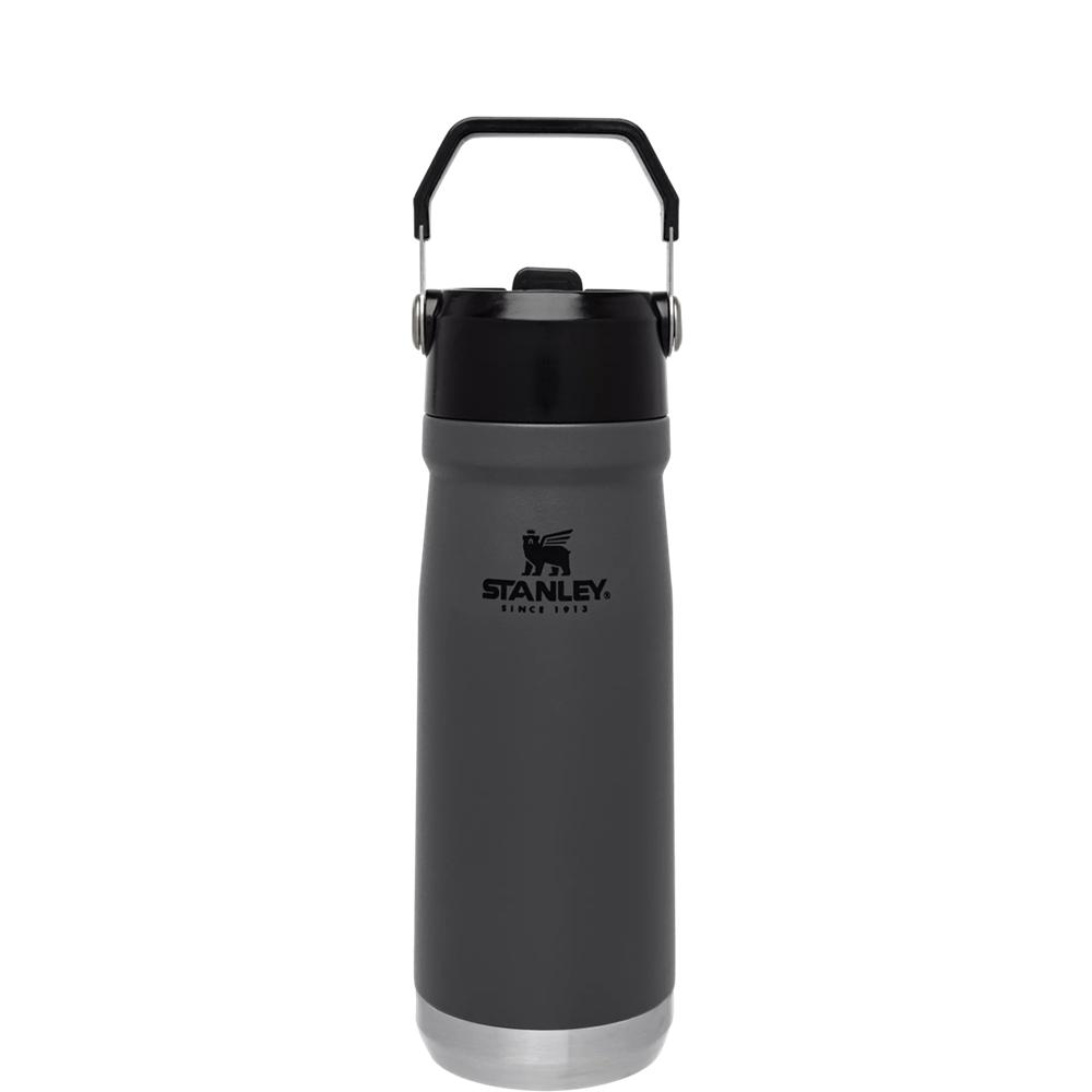 Charcoal Grey Stanley The IceFlow Flip Straw Water Bottle | 22 OZ | Insulated Bottle | Stanl Water Bottles | 64279BUJW