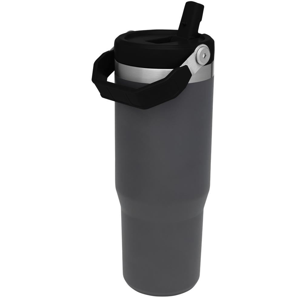 Charcoal Grey Stanley The IceFlow Flip Straw | 30 OZ | Insulated Water Tumbler | 98104IHUB