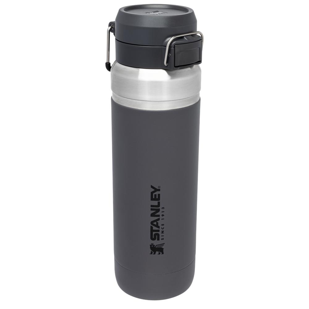 Charcoal Grey Stanley The Quick Flip Go | 36 OZ Water Bottles | 57641TNYW