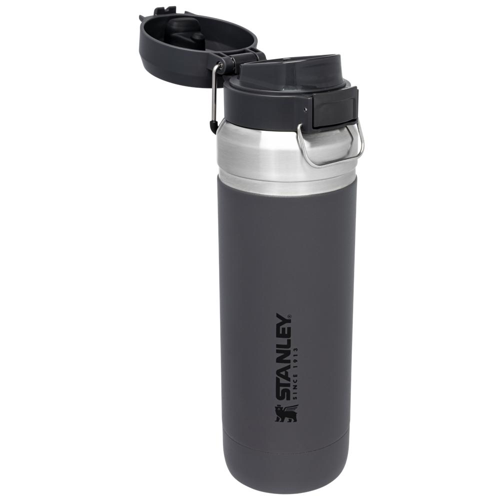 Charcoal Grey Stanley The Quick Flip Go | 36 OZ Water Bottles | 57641TNYW