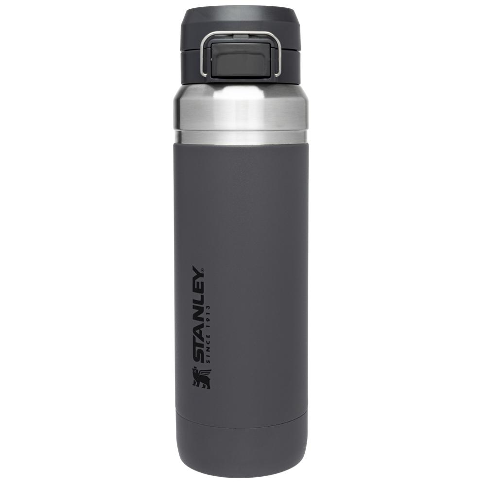 Charcoal Grey Stanley The Quick Flip Go | 36 OZ Water Bottles | 57641TNYW