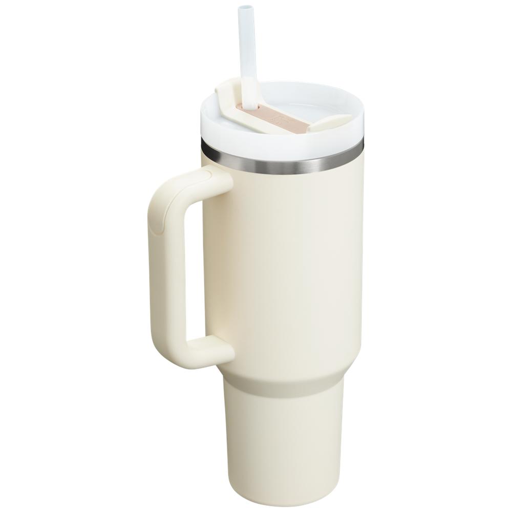 Cream 2.0 White Stanley Adventure Quencher H2.0 Travel | 40 OZ Tumbler | 67390BOLA