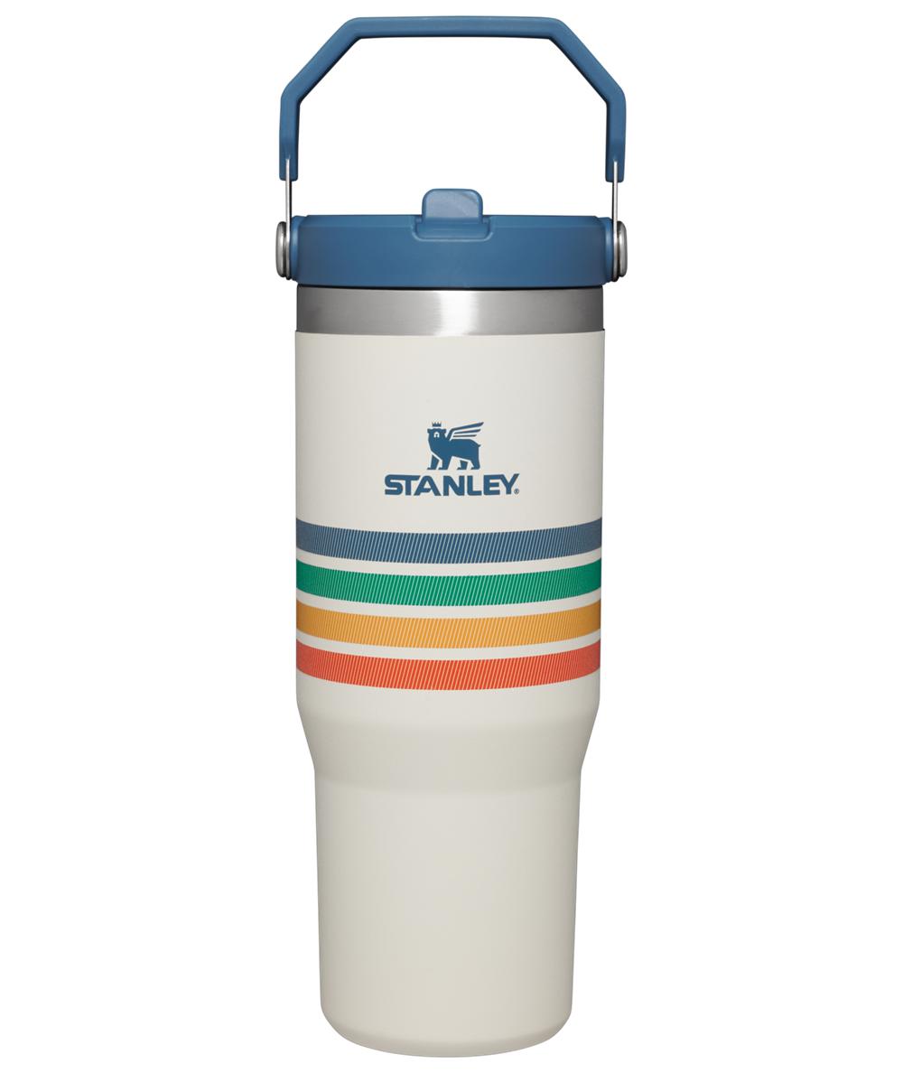 Cream Stripes Stanley The Varsity Iceflow™ Flip Straw Tumbler | 30 OZ Water Bottles | 29546QLCD