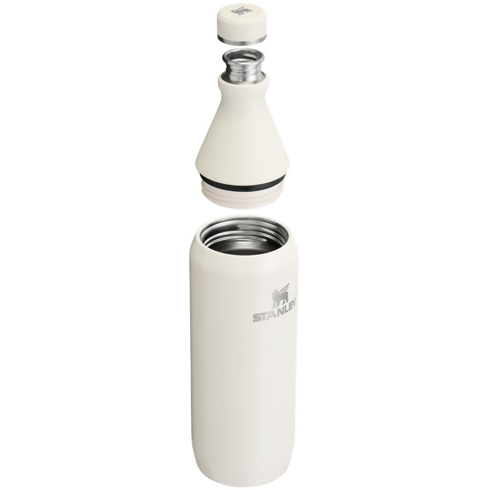 Cream White Stanley All Day Slim Bottle | 20 OZ Water Bottles | 25138RIGV