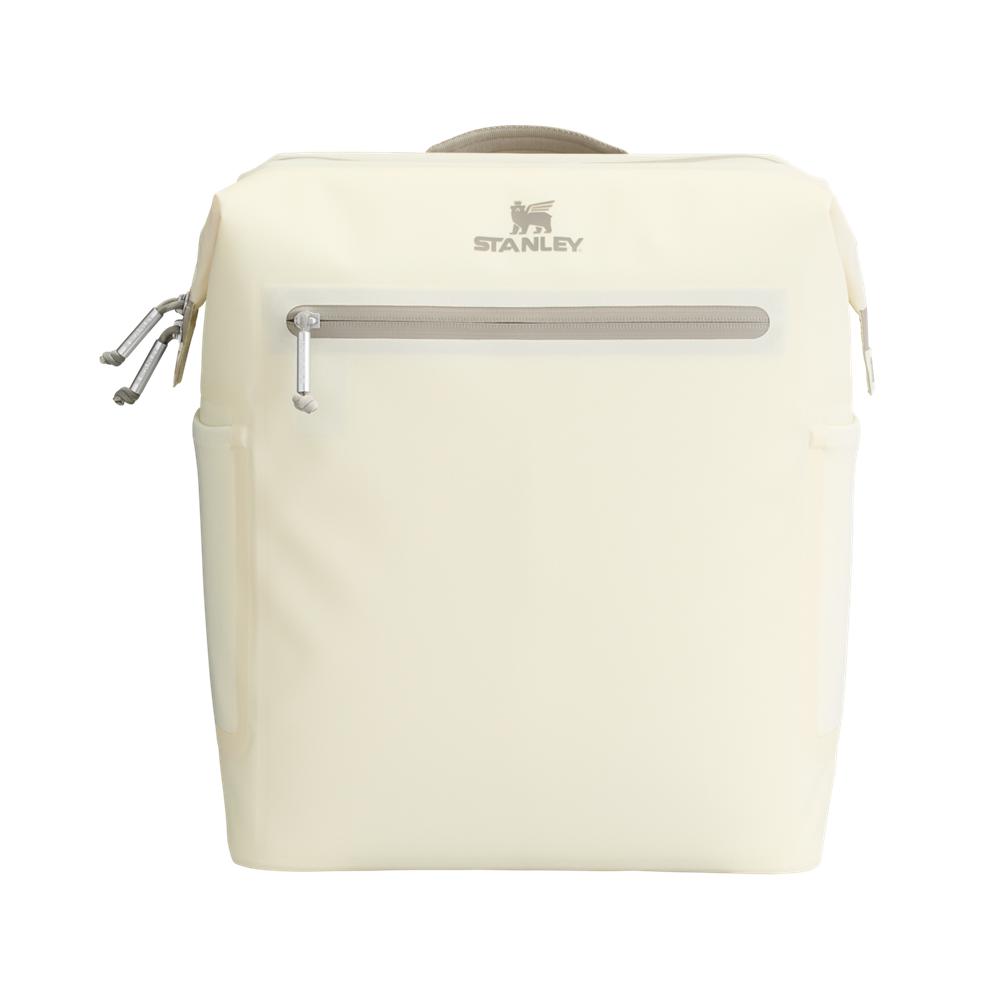 Cream White Stanley The All Day Madeleine Midi Cooler Backpack | 20 Can | 14.8 QT | 14.0 L Bags | 91037TEXM