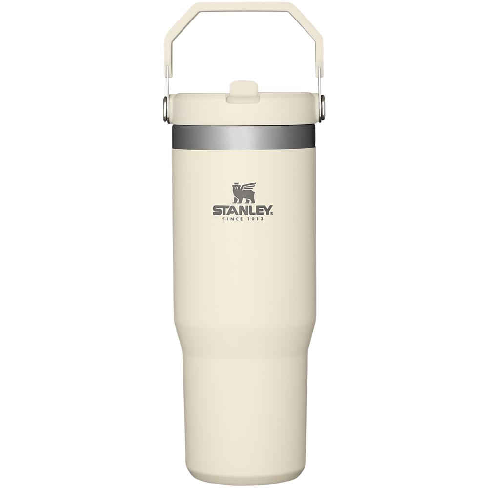 Cream White Stanley The IceFlow Flip Straw | 30 OZ | Insulated Water Tumbler | 03216FCAP