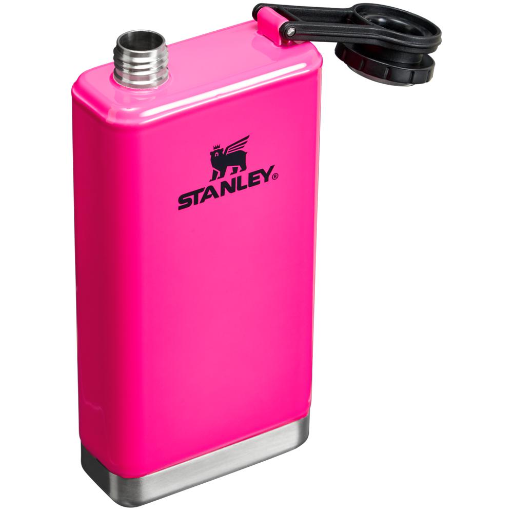 Electric Pink Stanley Adventure Pre-Party Hip Flask | 8 OZ Water Bottles | 13087PVLX