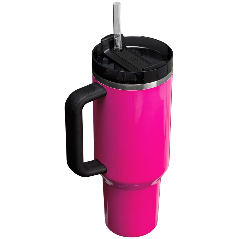 Electric Pink Stanley The Neon Quencher H2.0 FlowState™ | 40 OZ Tumbler | 87120ZSXC