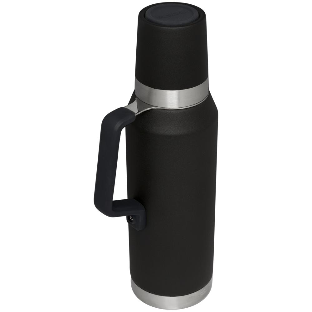 Foundry Black Stanley Forge Thermal Bottle | 1.4 QT Vacuum Bottles | 46830XZPV