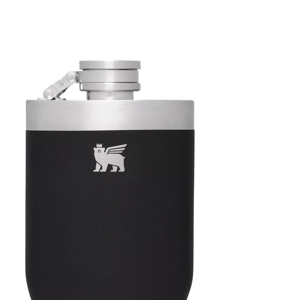 Foundry Black Stanley Lifted Spirits Hip Flask | 8 OZ Water Bottles | 76340EYMV