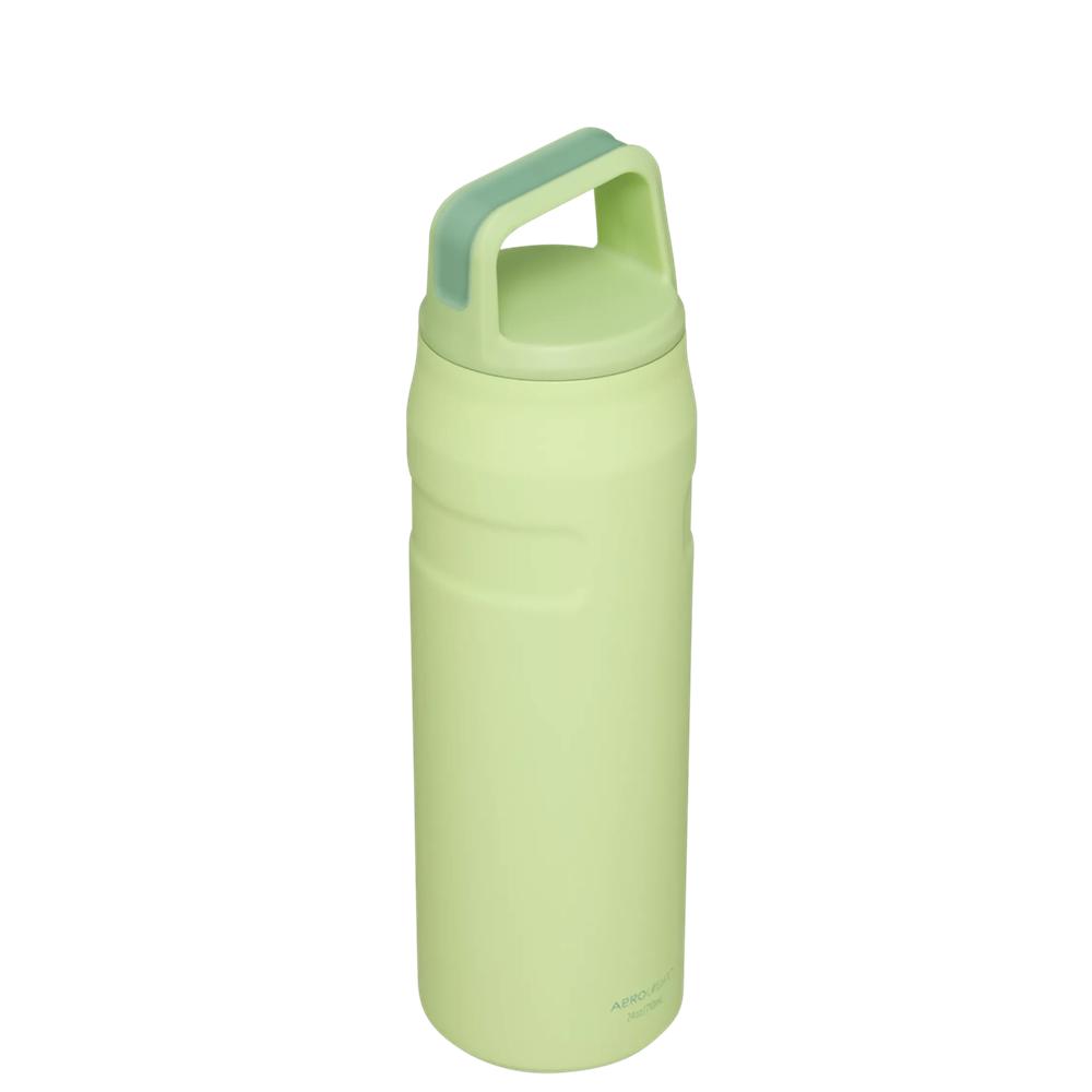 Green Stanley IceFlow™ Bottle with Cap and Carry+ Lid | 24 OZ Water Bottles | 31274JPTI