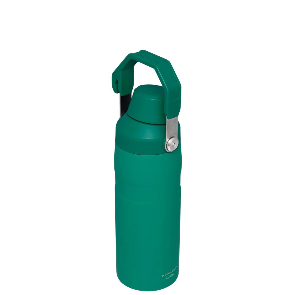 Green Stanley IceFlow™ Bottle with Fast Flow Lid | 16 OZ Water Bottles | 97053XLYS