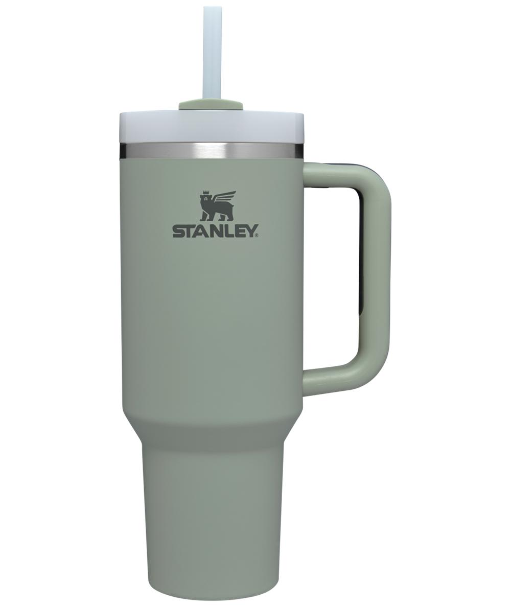 Green Stanley Quencher H2.0 Travel Tumbler | 40 OZ Water Bottles | 60541OMWZ