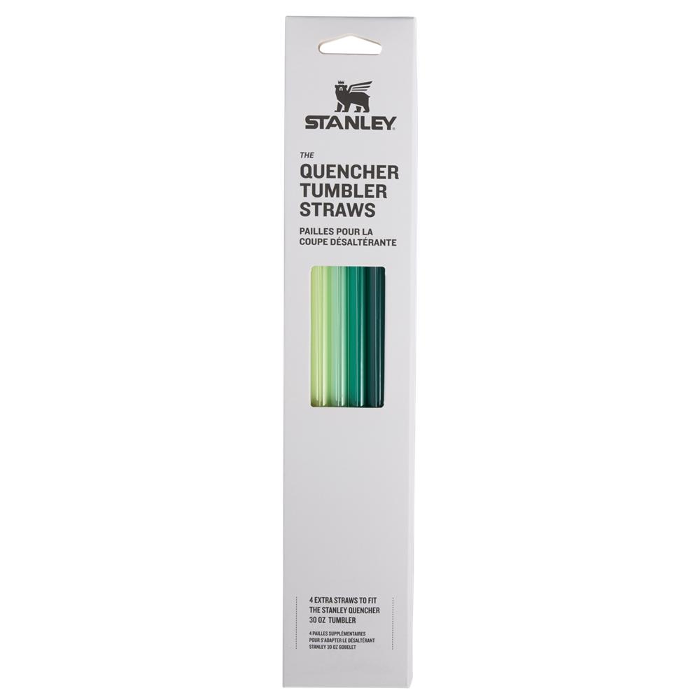 Green Stanley Replacement Straw 4 Pack | 30 OZ Quencher Tumbler Straws | 08741BTVC