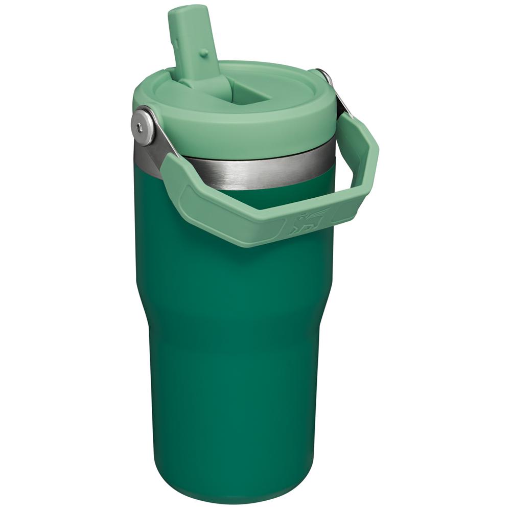 Green Stanley The IceFlow Flip Straw Tumbler | 20 OZ | Insulated Water Tumbler | Sta Water Bottles | 75680SDRZ