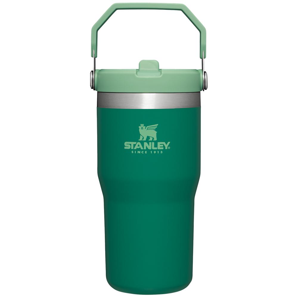 Green Stanley The IceFlow Flip Straw Tumbler | 20 OZ | Insulated Water Tumbler | Sta Water Bottles | 75680SDRZ