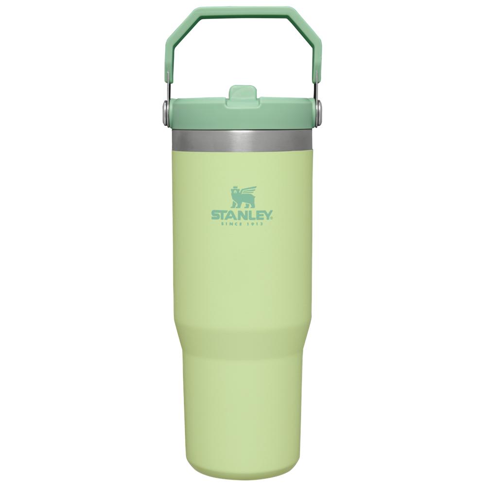 Green Stanley The IceFlow Flip Straw Tumbler | 30 OZ | Insulated Water Water Bottles | 73654OUAG