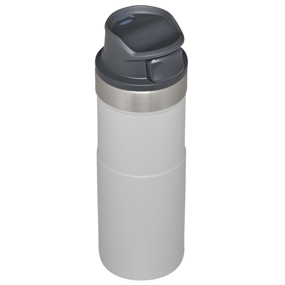 Grey Stanley Classic Trigger Action Travel Insulated Coffee Tumbler | 16 OZ Mugs | 15427WBNE