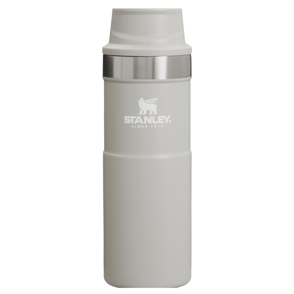 Grey Stanley Classic Trigger Action Travel Insulated Coffee Tumbler | 16 OZ Mugs | 57930TLGO