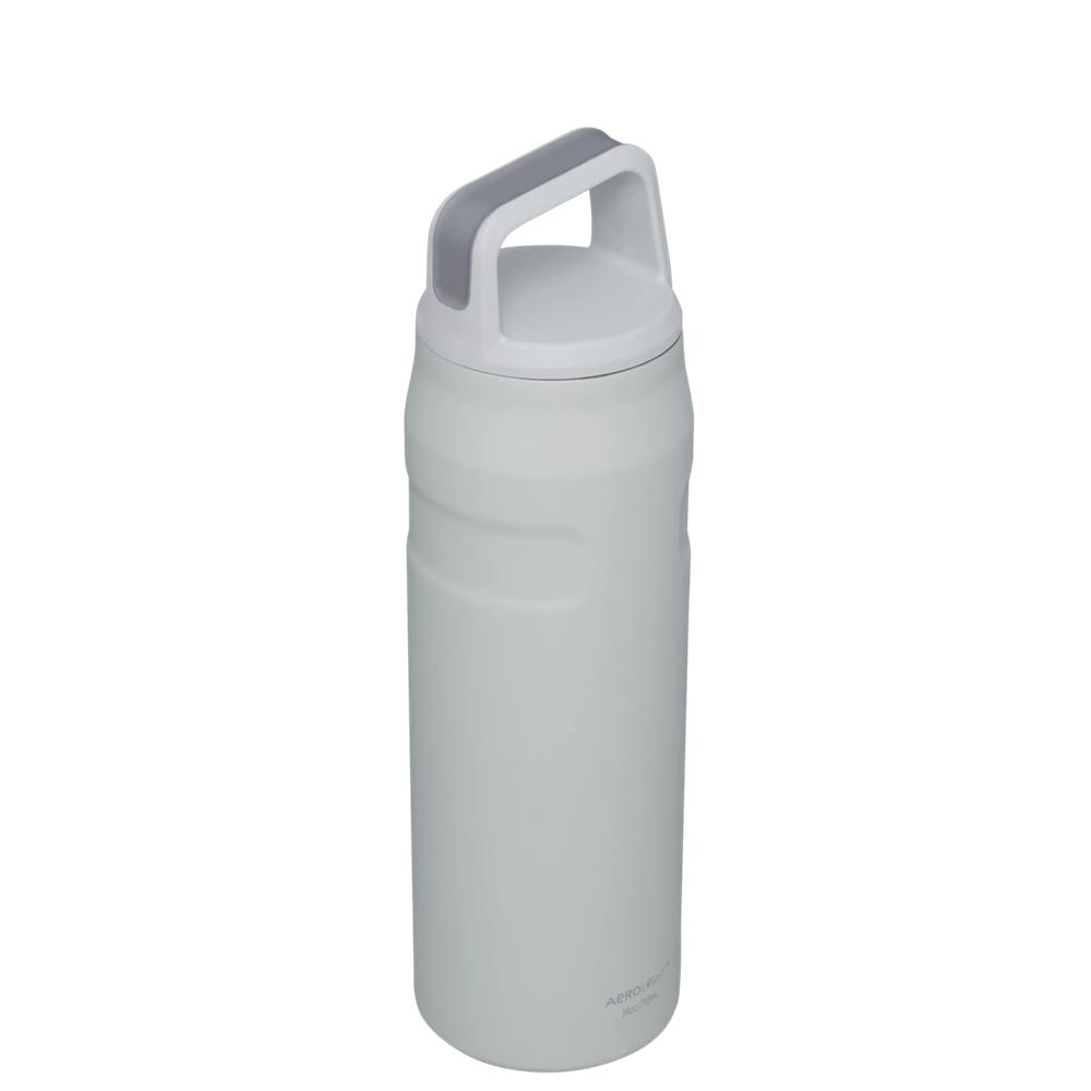 Grey Stanley IceFlow™ Bottle with Cap and Carry+ Lid | 24 OZ Water Bottles | 16980SMGX