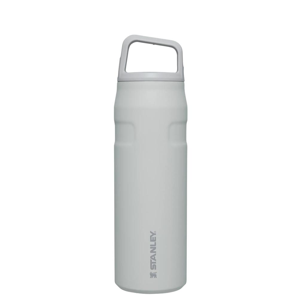 Grey Stanley IceFlow™ Bottle with Cap and Carry+ Lid | 24 OZ Water Bottles | 16980SMGX