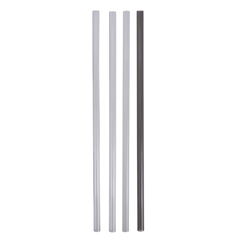 Grey Stanley Replacement Straw 4 Pack | 30 OZ Quencher Tumbler Straws | 96120SGOM