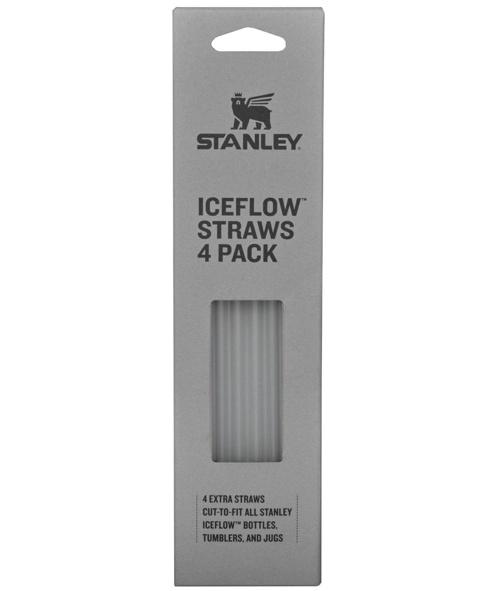 Grey Stanley The IceFlow Replacement Straw | 4-Pack Water Bottles | 15703CHGI