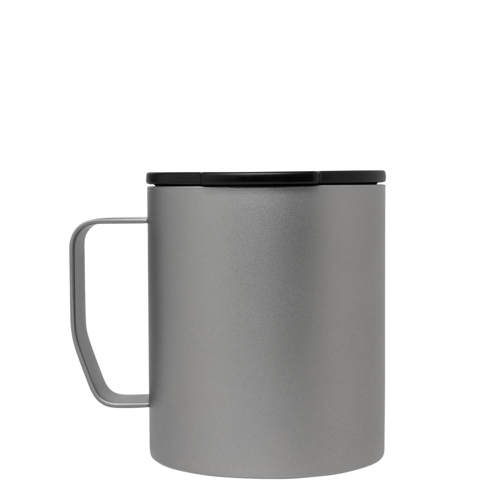 Grey Stanley Titanium Camp | 12 OZ | Insulated Travel Tumbler Mugs | 83107ZWNS