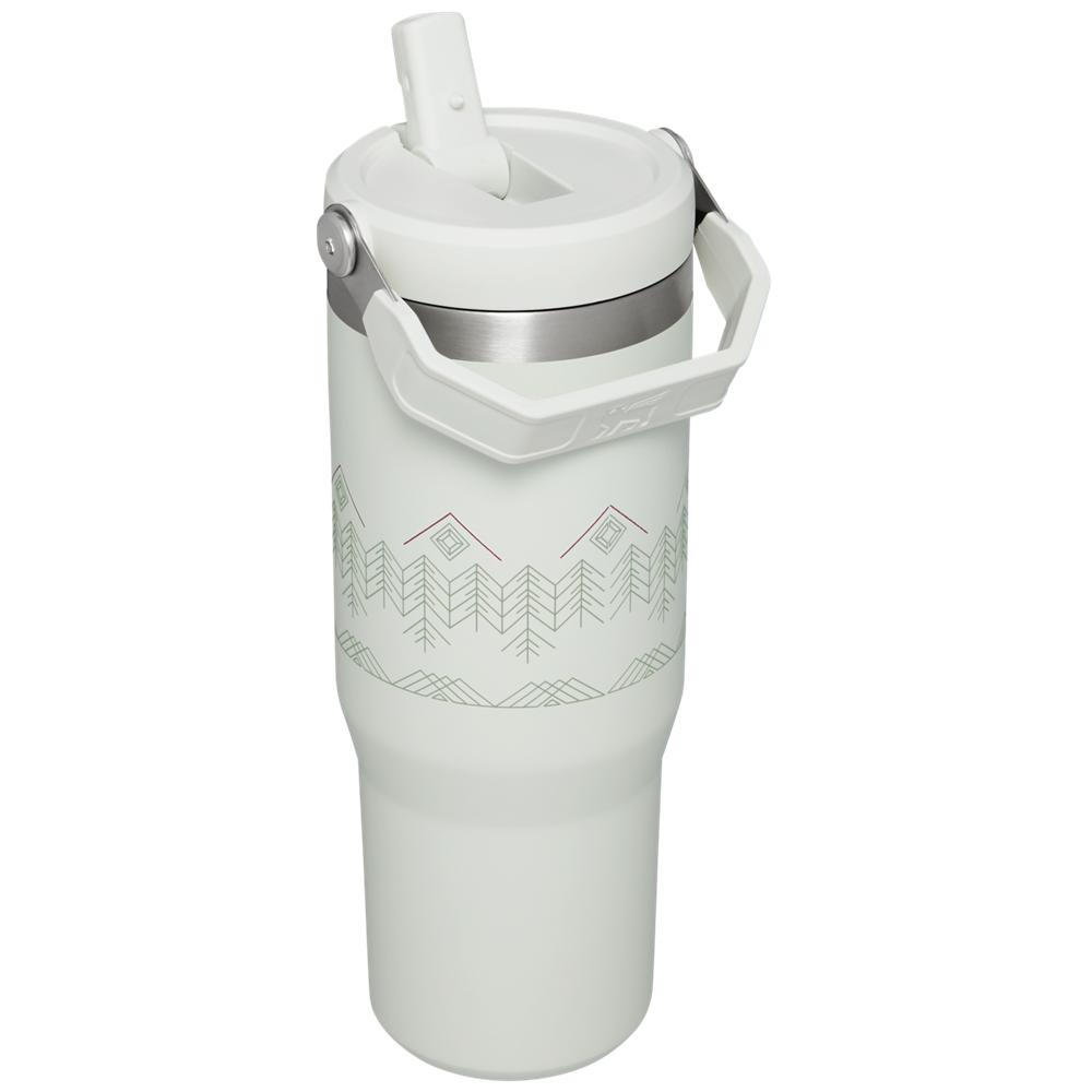 Grey Stanley Winterscape IceFlow™ Flip Straw Tumbler | 30 OZ Water Bottles | 37401QFBC