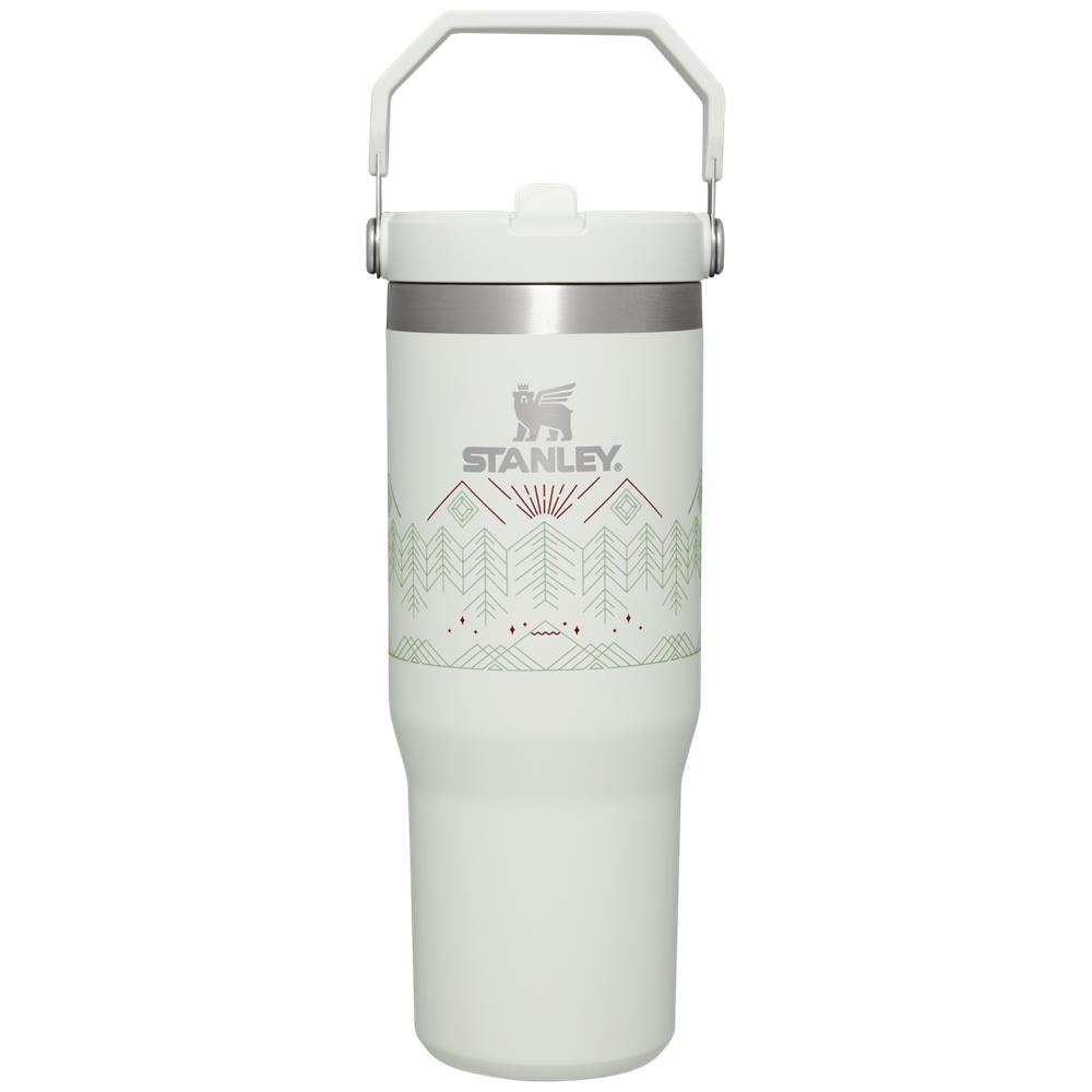 Grey Stanley Winterscape IceFlow™ Flip Straw Tumbler | 30 OZ Water Bottles | 37401QFBC