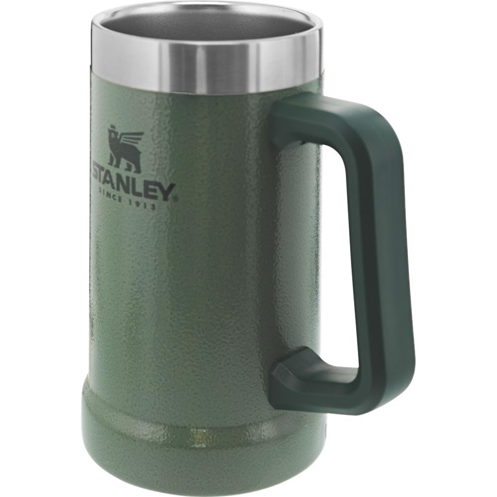 Hammertone Green Stanley Adventure Big Grip Beer Stein | 24OZ Mugs Water Bottles | 09861GJLI