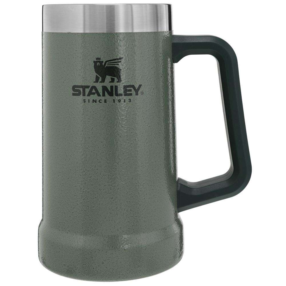 Hammertone Green Stanley Adventure Big Grip Beer Stein | 24OZ Mugs Water Bottles | 09861GJLI