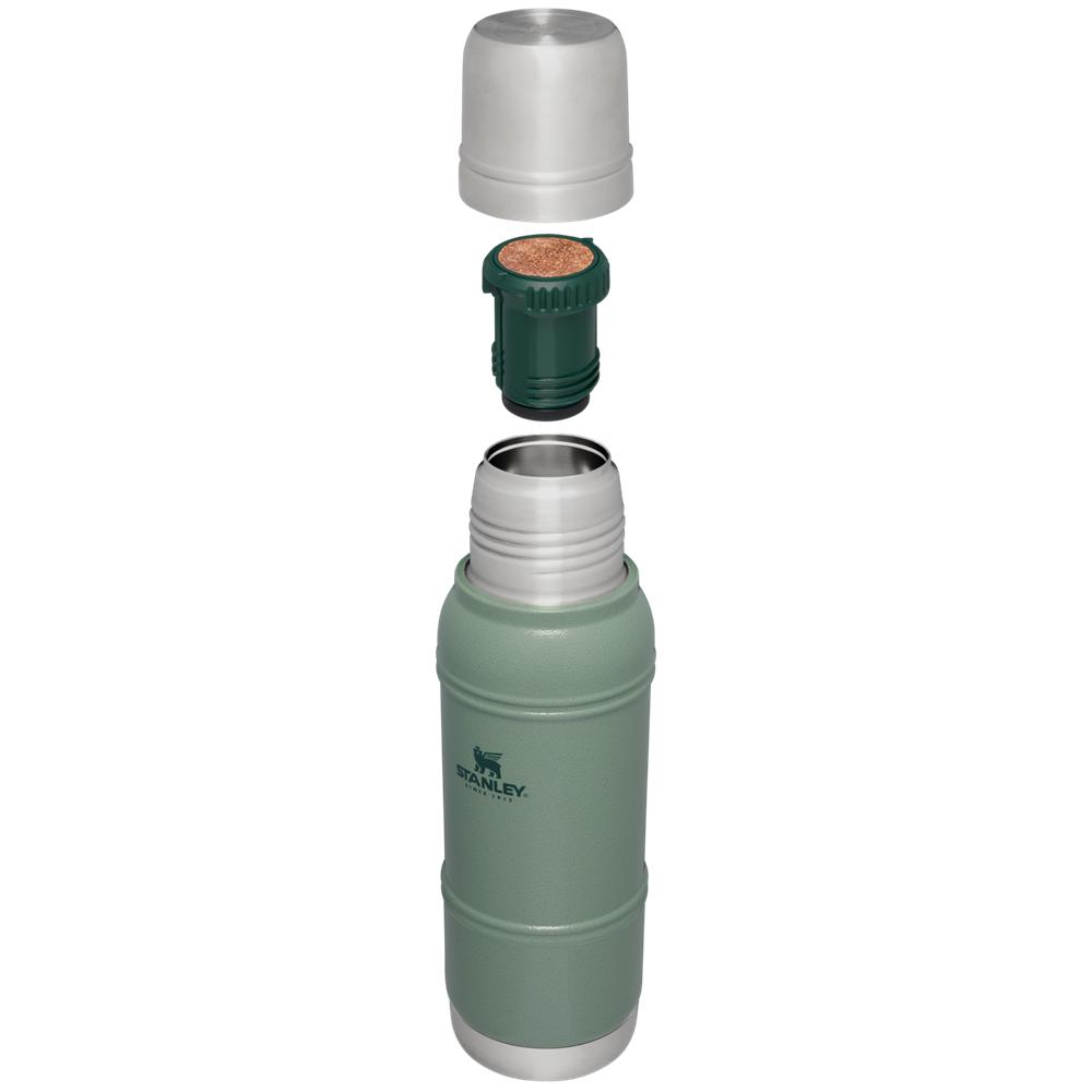 Hammertone Green Stanley Artisan Thermal Bottle | 1.1QT Vacuum Bottles | 21538MKPH