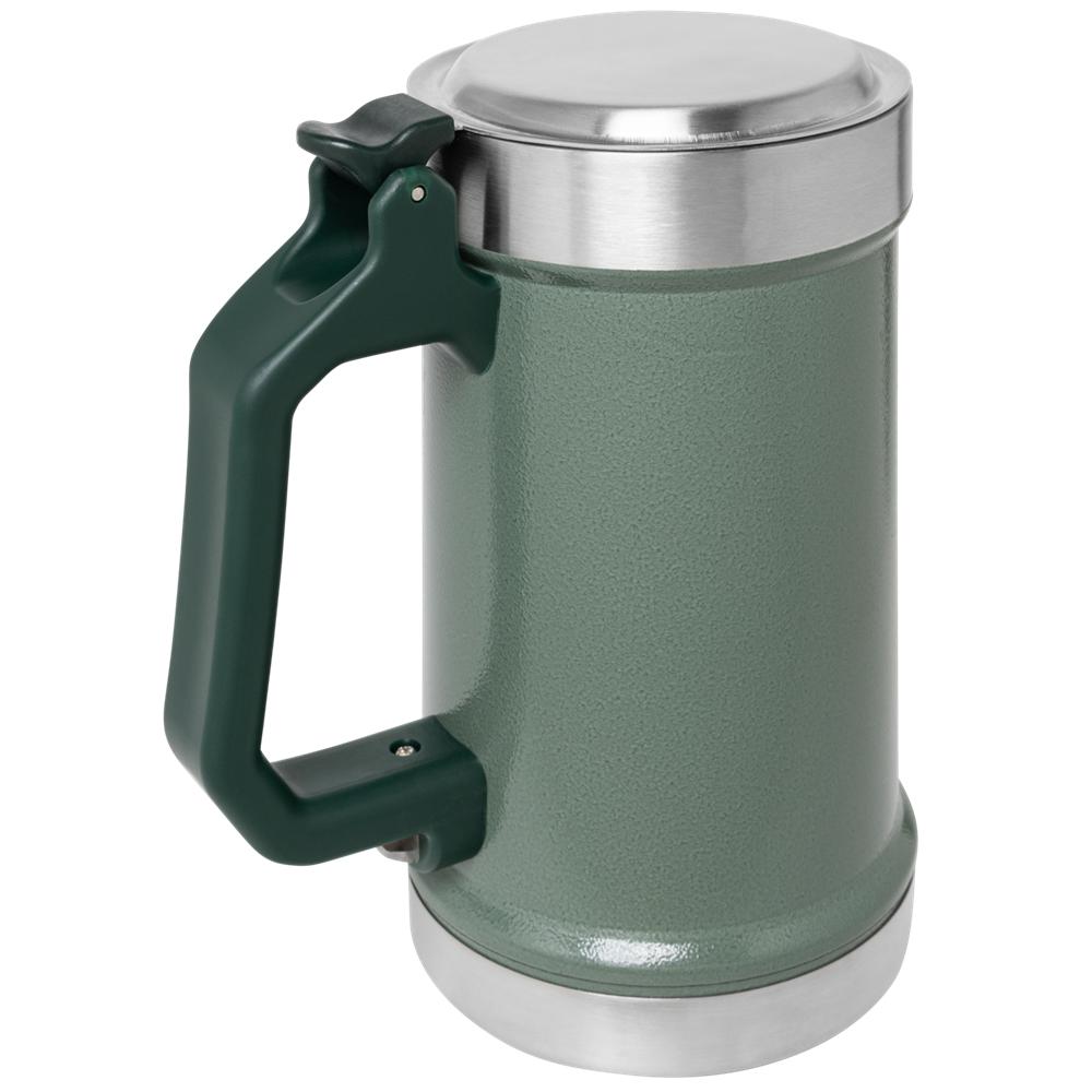 Hammertone Green Stanley Classic Bottle Opener Beer Stein | 24OZ Mug Water Bottles | 24970KSLP