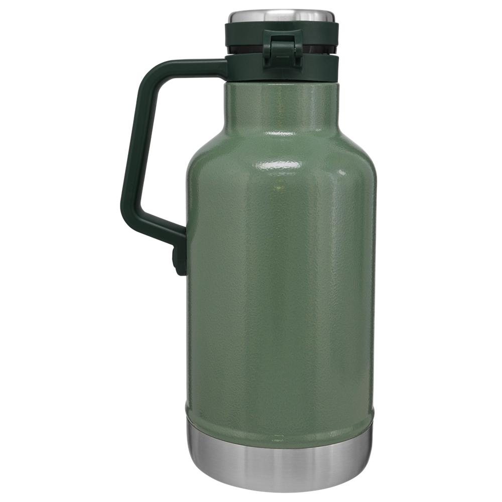 Hammertone Green Stanley Classic Easy-Pour Insulated Beer Growler | 64 OZ Water Bottles | 89356ZWCY