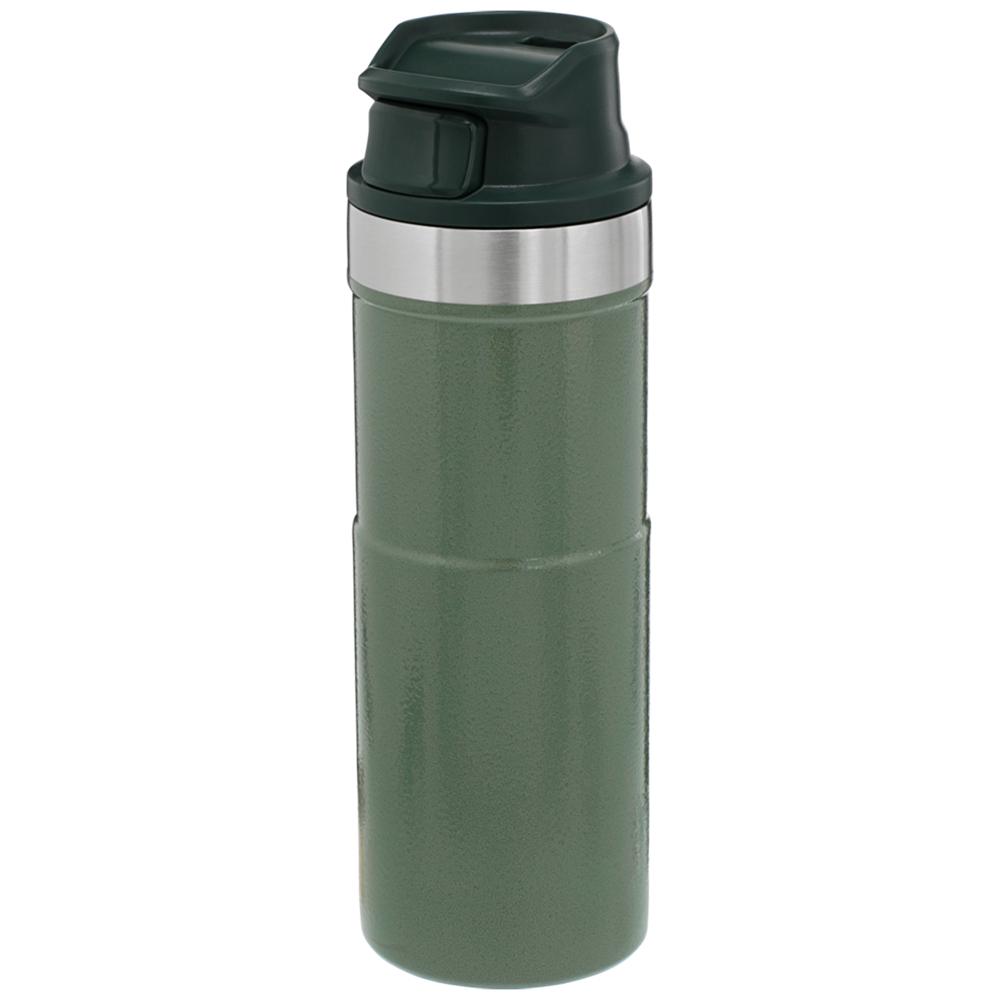 Hammertone Green Stanley Classic Trigger Action Travel Insulated Coffee Tumbler | 16 OZ Mugs | 40375DFCT