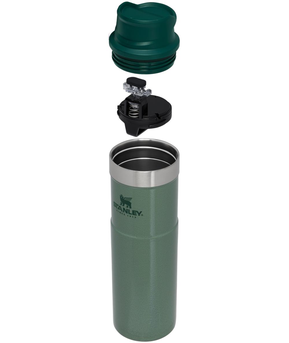 Hammertone Green Stanley Classic Trigger Action Travel Insulated Coffee Tumbler | 20 OZ Mugs | 64579NOJQ