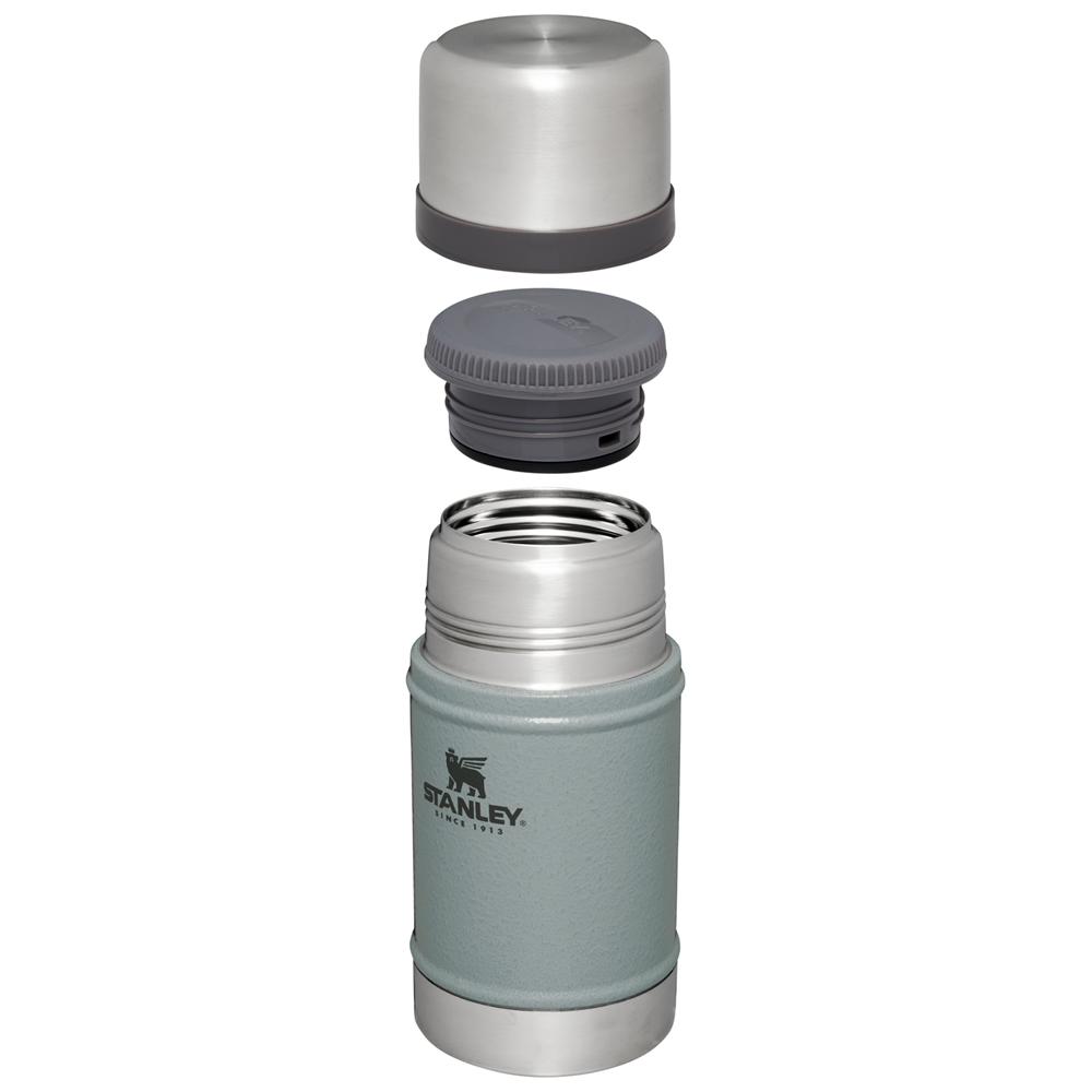 Hammertone Silver Stanley Classic Legendary Insulated + Storage | 24OZ Food Jars | 08613YWXR