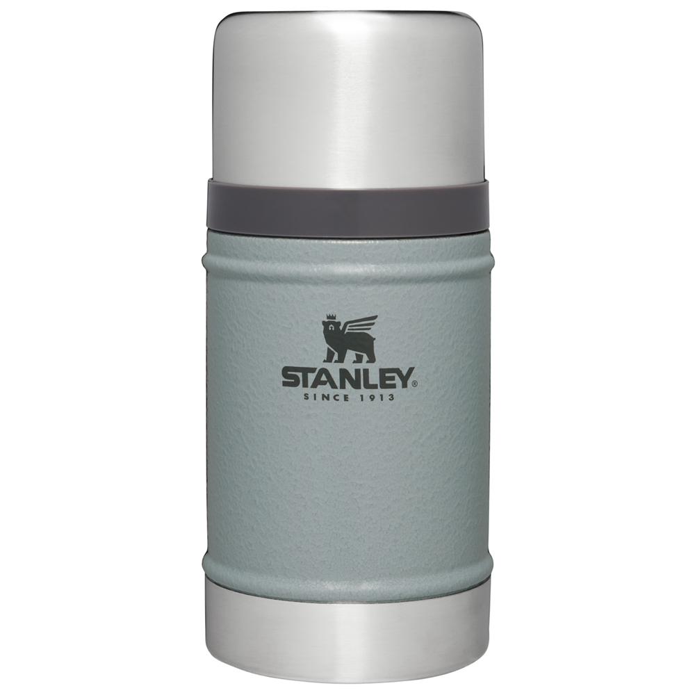 Hammertone Silver Stanley Classic Legendary Insulated + Storage | 24OZ Food Jars | 08613YWXR